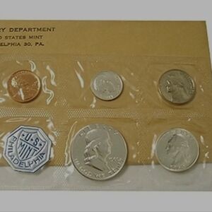 1962 Proof Set including COA and original Packaging 90% Silver